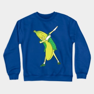 dabbing banana Crewneck Sweatshirt